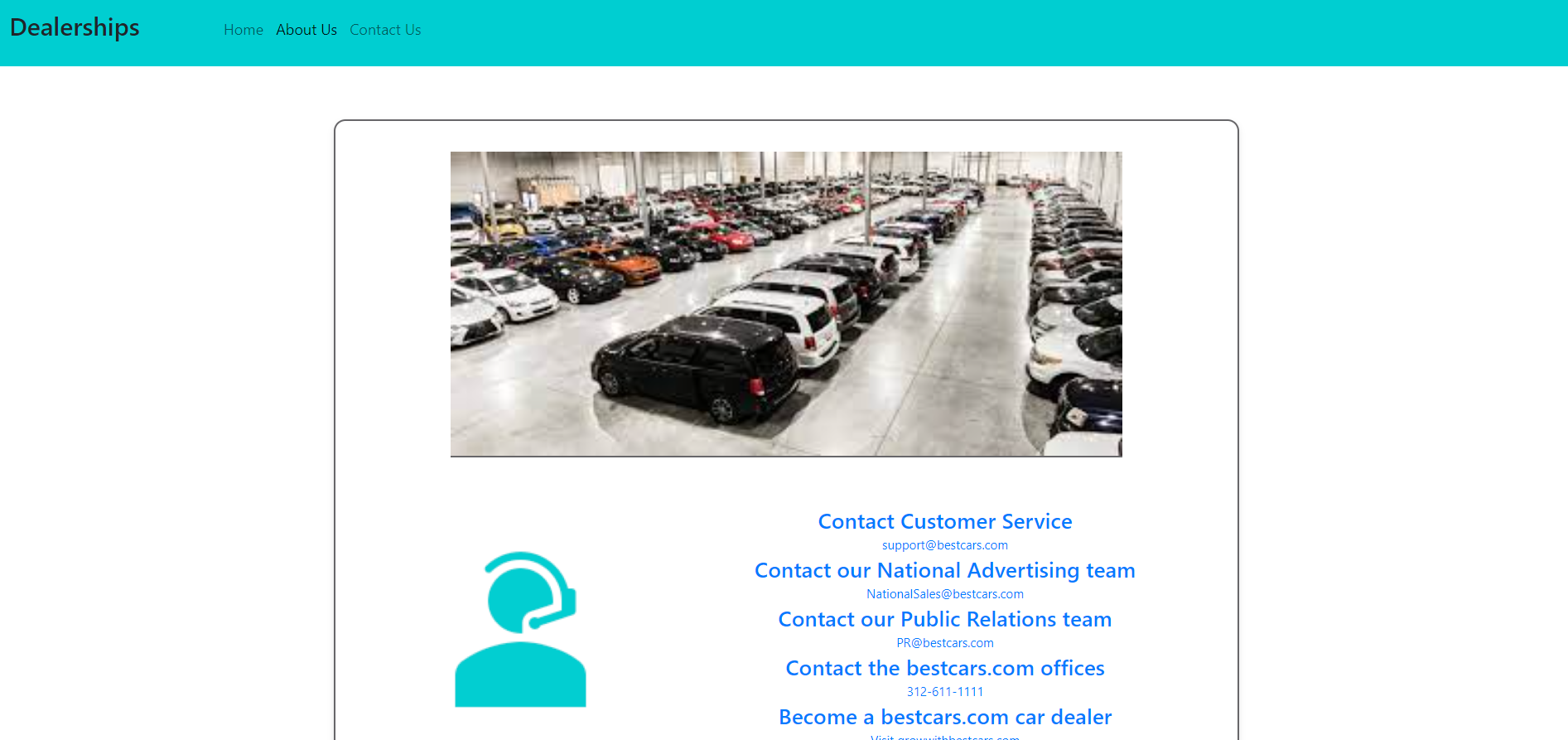 Car Dealership Web Application preview