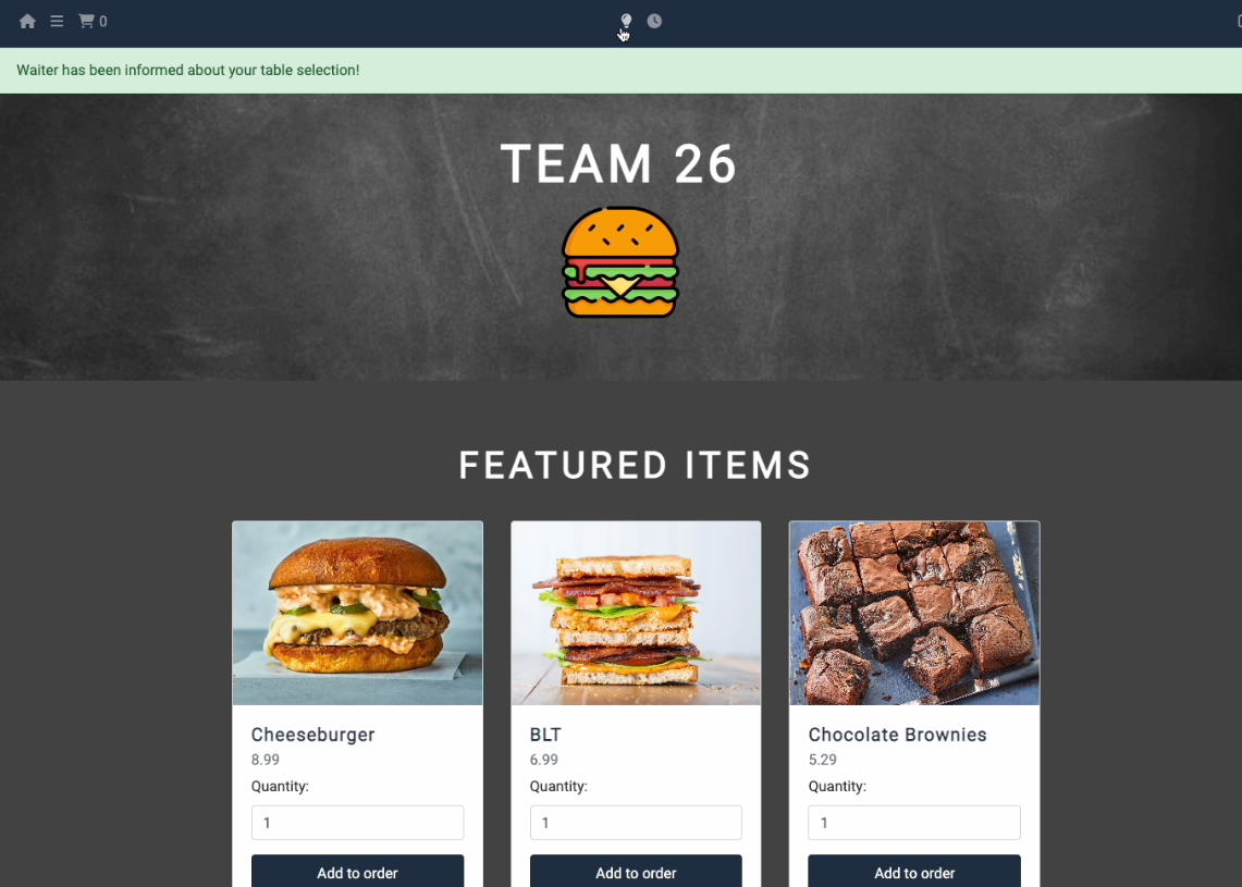 Restaurant Management System Web App preview